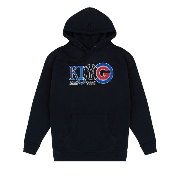 9090 King Logo Assort Hoodie ヒョウ柄 King Logo Assort Hoodie – YZ 