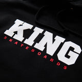 King Text Hoodie